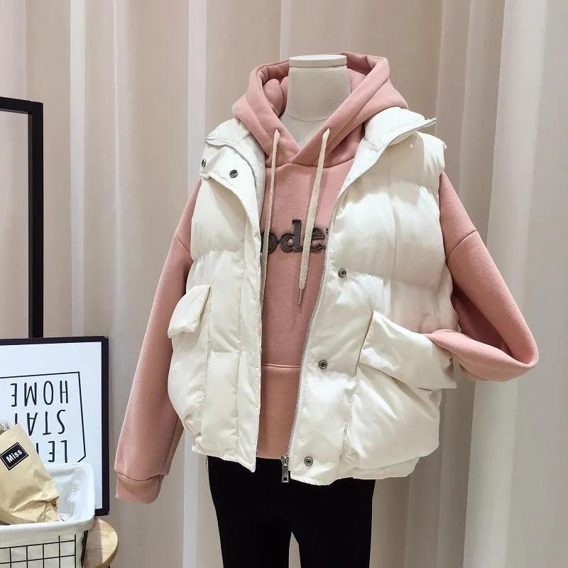 Women's Plus Size Versatile Down Vest - Autumn/Winter 2025 Collection