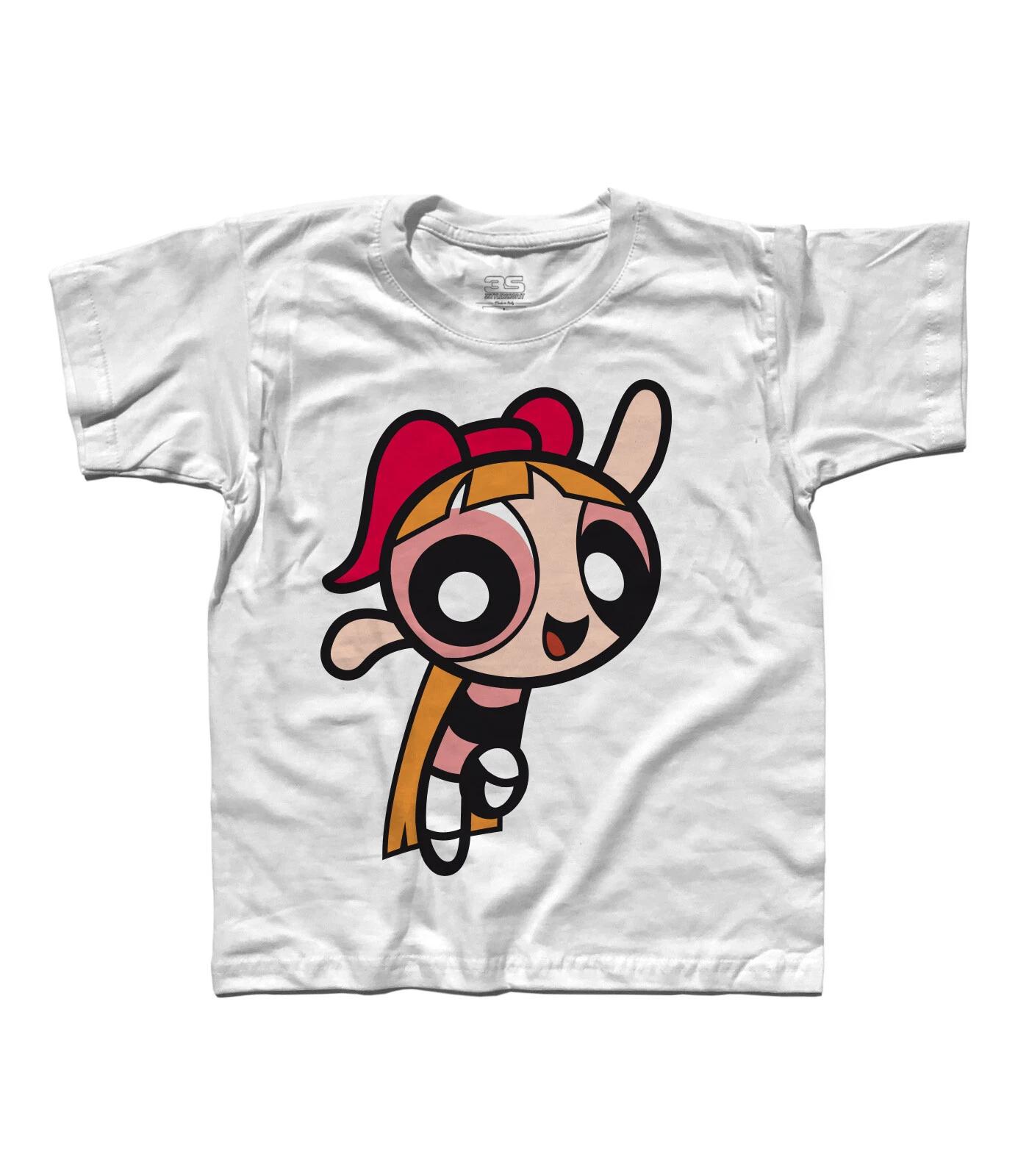 

T-Shirt Child Lolly Powerpuff Girls Blossom The Vintage Cartoon 120