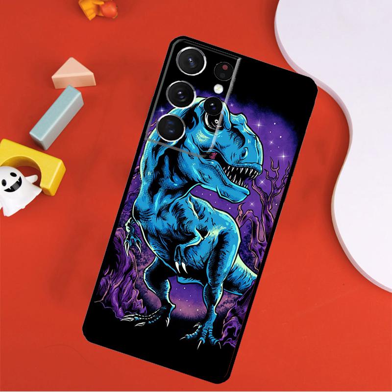 T Rex Dinosaur Tyrannosaurus Phone Case For Samsung Galaxy S25 Ultra S9 S10 S20 FE S21 S22 S23 S24 Plus S24 Ultra Cover
