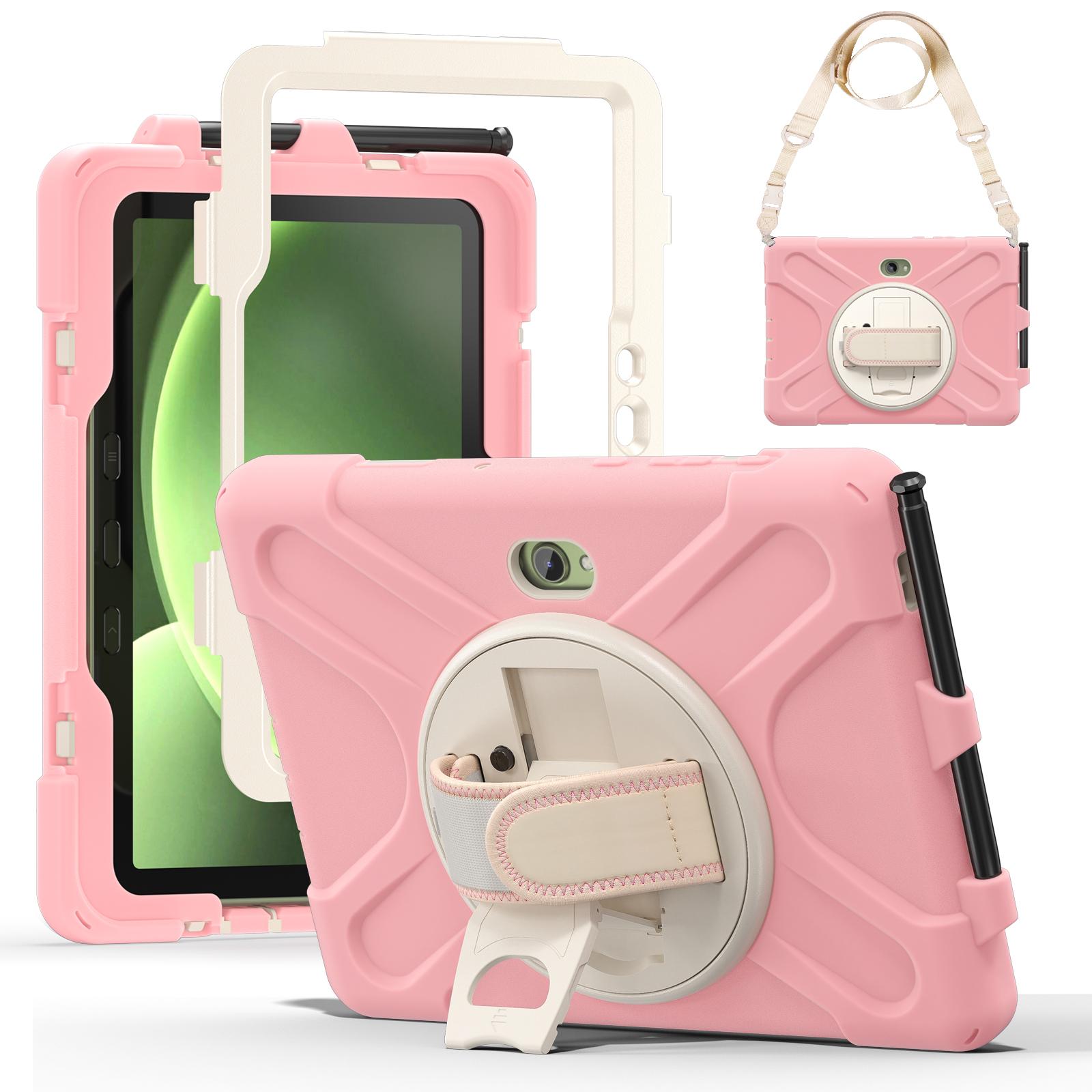 

Для Samsung Galaxy Tab Active5 Pro X350/X356B/Active Pro T540/T545/T547/Active4 Pro T630/T636 Чохол-підставка з ремінцем на плече G