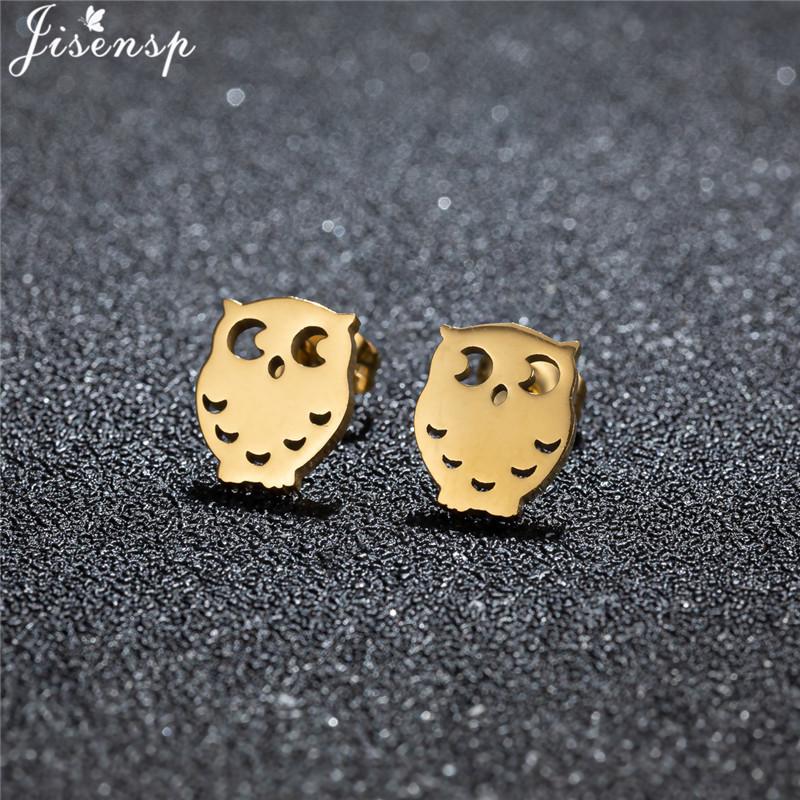 Unique Christmas Earring Stainless Steel YES NO Cactus Footprint Music Stud Earrings for Women Tiny Star Boots Jewelry Girl Gift