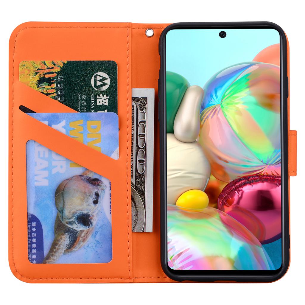 Leather Flip Wallet Phone Case For Samsung S10 S9 S8 S7 S20 Plus A51 A71 A70 A81 A91 Cartoon Cover Phone Bags For Note10 9 Pro