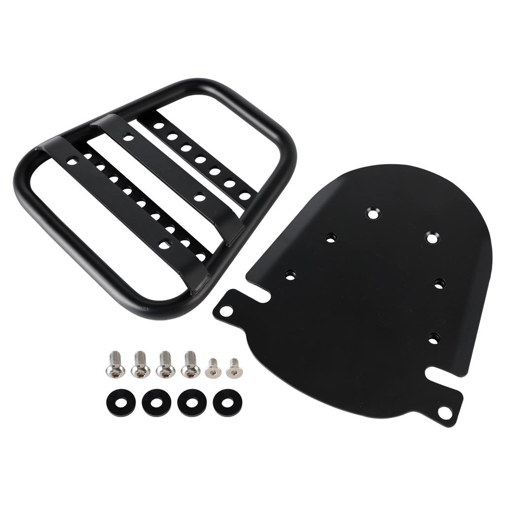 Rear Seat Rack Luggage Carrier Black For Scrambler 400X 2023 2024 2025
