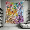 Abstract Art Tapestry Vibrant Wall Modern Decor Tapestry Fashion Print Wallmounted Homestay Soft Decoration Tapestry Soft Home Decor