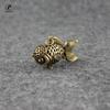 Pure Copper Goldfish Small Ornaments Home Decor Accesories Brass Hollow Head Movable Tail Pendant for Key Chain Desk Decorations