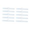 10 Pieces Vertical Blind Slat Top Hangers Vane Savers Vertical Blind Vane Repair Clips for Dining Room Kitchen Bedroom Office