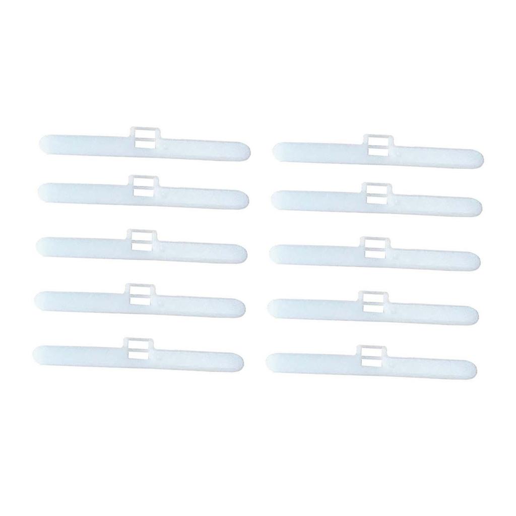 10 Pieces Vertical Blind Slat Top Hangers Vane Savers Vertical Blind Vane Repair Clips for Dining Room Kitchen Bedroom Office