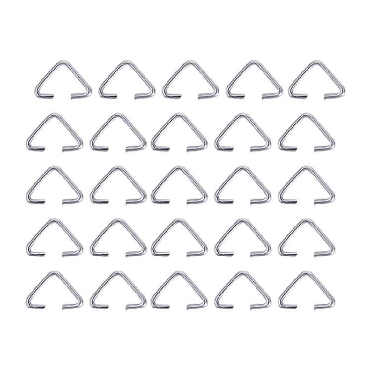 600Pcs Jewelry Supplies Sturdy Stainless Steel Triangles Connectors Accessory for Handmade Earrings and Necklaces
