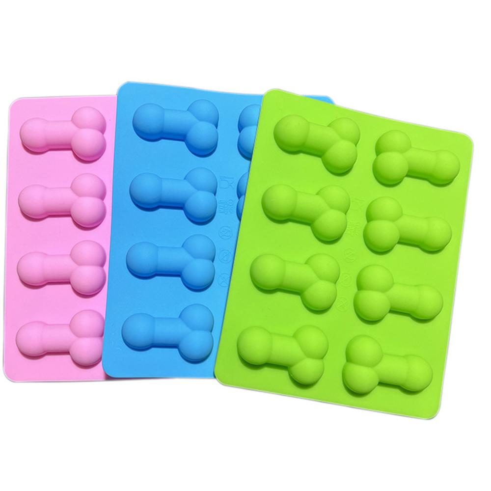 Vtipné Pizdíky Čokoládová Forma Forma na Ledové Kostky Párty pro Dospělé Genitálie Dezert Sexy Penis Hrudník Silikonová Forma na Dort Pečení Dortové Nástroje