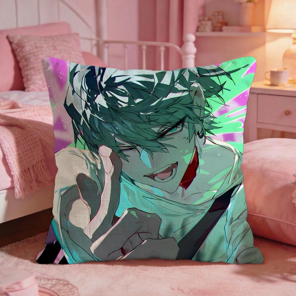 aAlien Stage anime Cushion Cover Premium Comfort Reversible Pillow Cove Two in One Design for Any Room Car Interior
