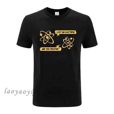 Muži Oblečení Věda Fyzika Geek Nerd Grafika Trička Ztratil jsem Electron Tričko Ženy Muži Ležérní Volné Trička Camiseta Hombre