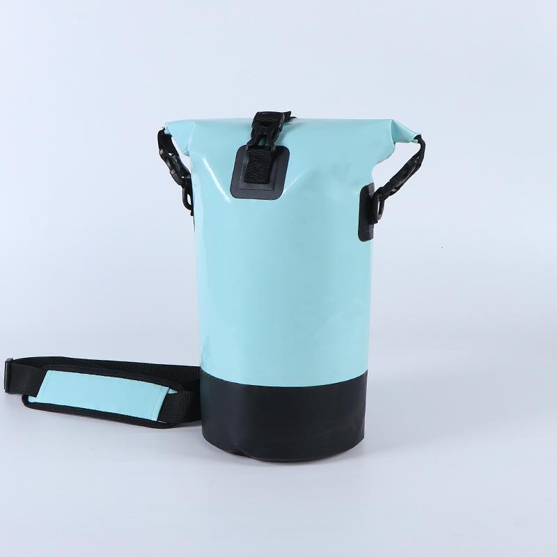 Waterdichte tas Tweekleurige waterdichte emmertas Waterdichte tas Stroomopwaarts raften strand