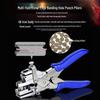 East Tour Multifunctional Edge Banding Hole Punch Woodworking Tool with Screw Hole Cover Pliers