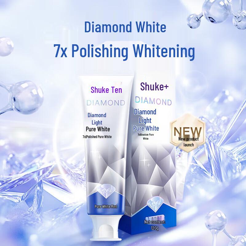 Shuke Diamond Glow Whitening & Stain Removal Toothpaste