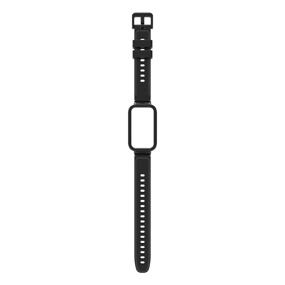For Xiaomi Mi Band 9 Active Smartwatch Accessories Sprot Silicone Bracelet Correa Bumper Shell Cover for Redmi Band 3 Case+Strap