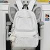 Schoolbag Korean Ins Wind Star Backpack Women, Large Capacity Junior High School Girls High School Student School Bag Leisure Travel Backpack