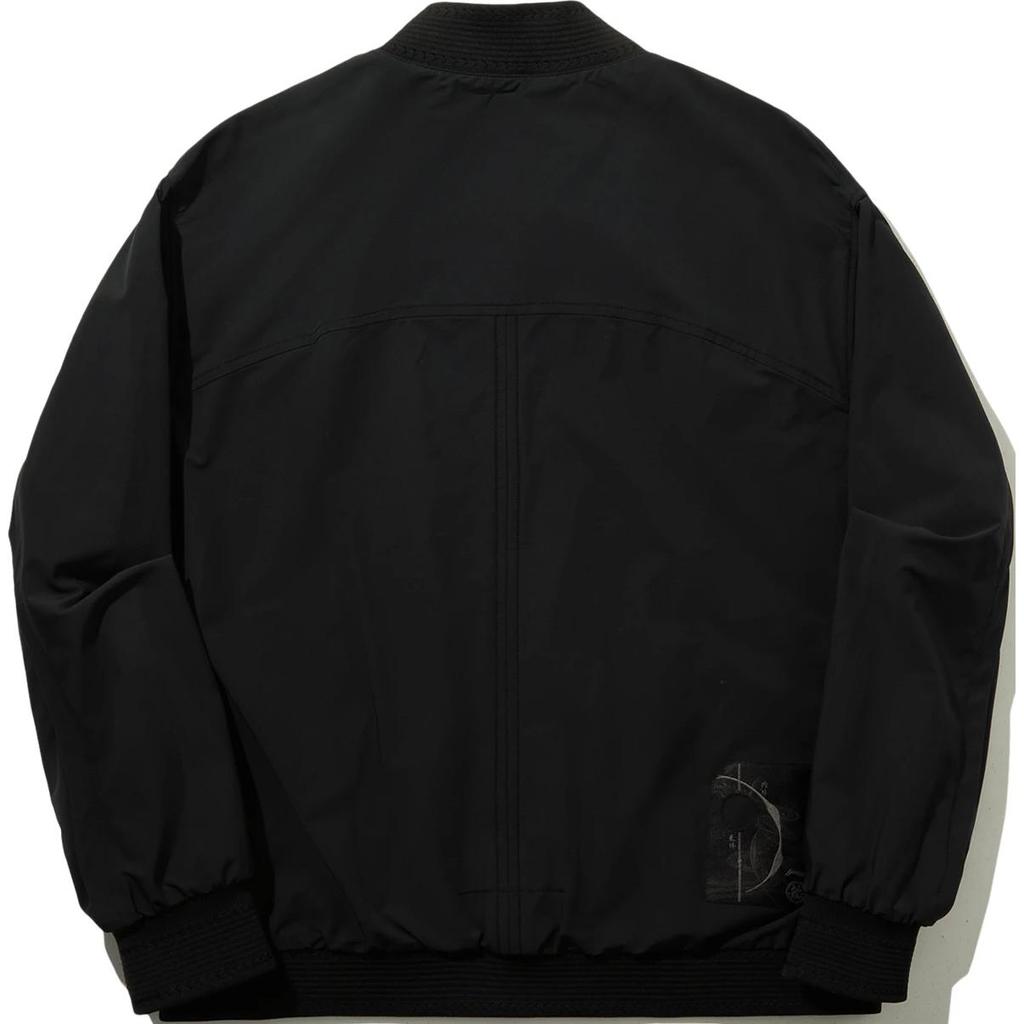 Li Ning X Jackie Chan Collaboration Kung Fu Series Solid Color Zip-Up Stand Collar Comfortable Breathable Loose Cardigan Jacket Men Jackets AFDUA47-2