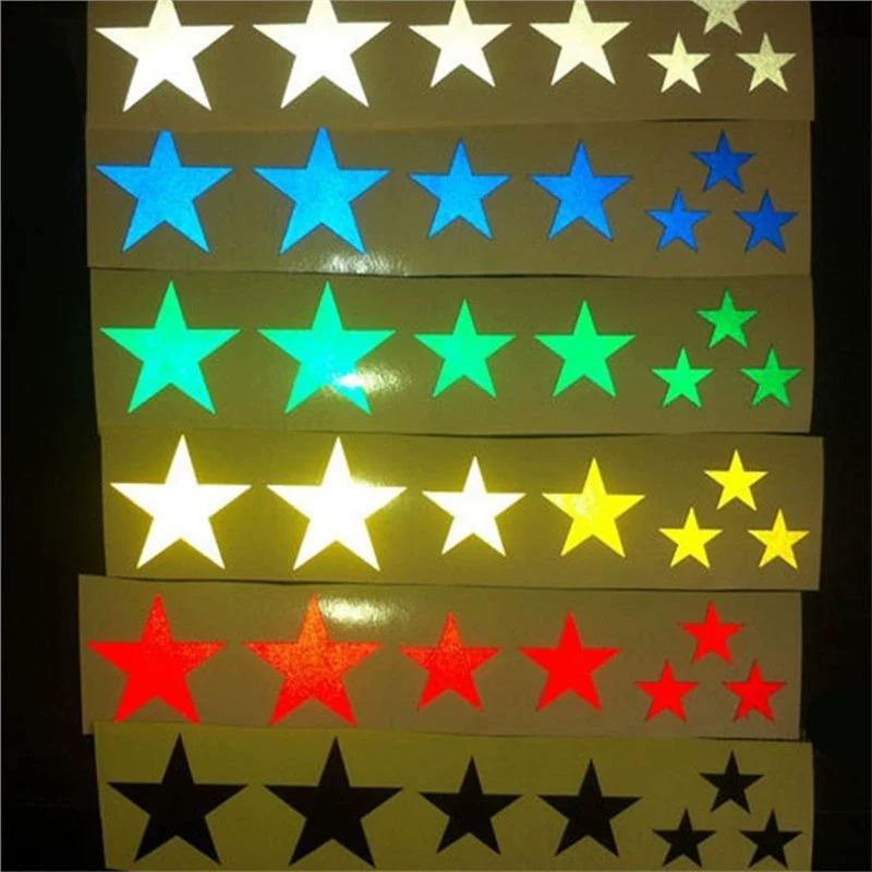 Pegatinas reflectantes creativas para coche diseño de cruz y corazón decoración para espejo y moto