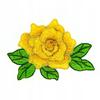Flower Rose Patch Applique Trim