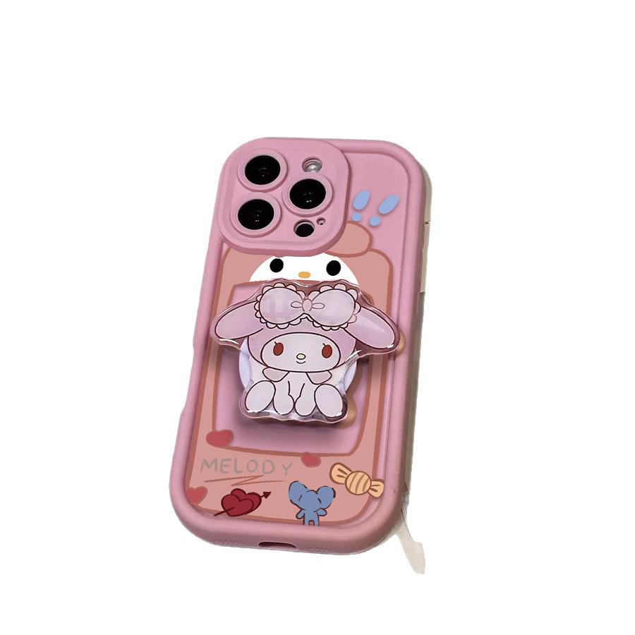 Sanrio TK Stand Airbag KT Pink Phone Case for Apple 16