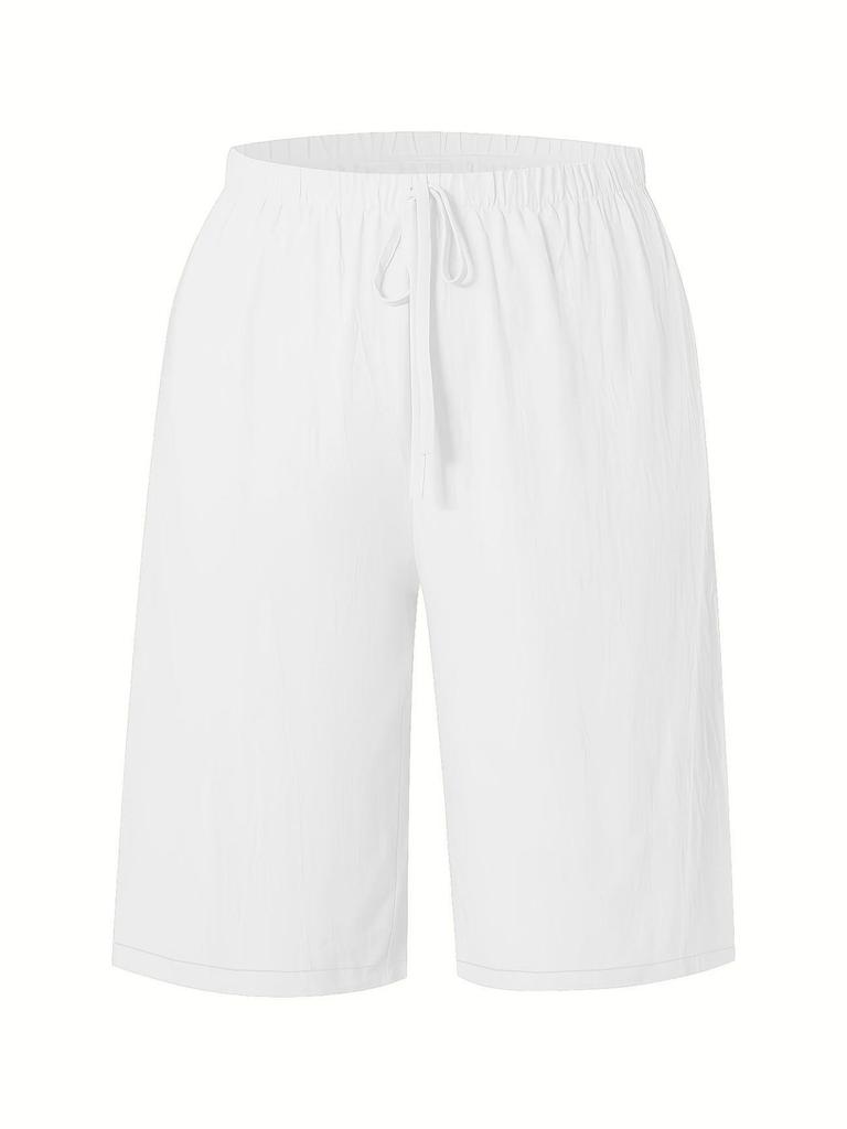 European & American Women's Mid-Length Solid Color Casual Fashion Pants