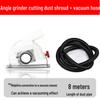 100 Angle Grinder Dust Extraction Hood: Multifunctional Dustless Saw Groover Protective Cover Set