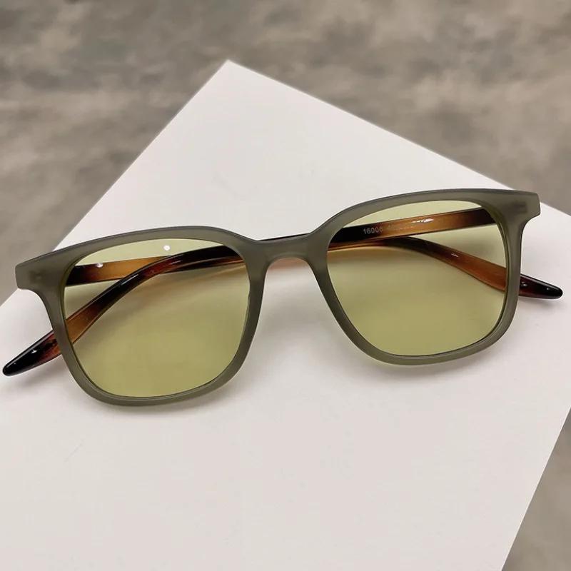 

Women s New Fashion Gradient Sunglasses Simple Square Frame Outdoor Sun Shades Unisex Summer Beach Eye Protection UV400 Goggle