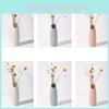 Elegant Plastic Flower Vase Stunning Imitation Ceramic Floral Pot For Home Decoration