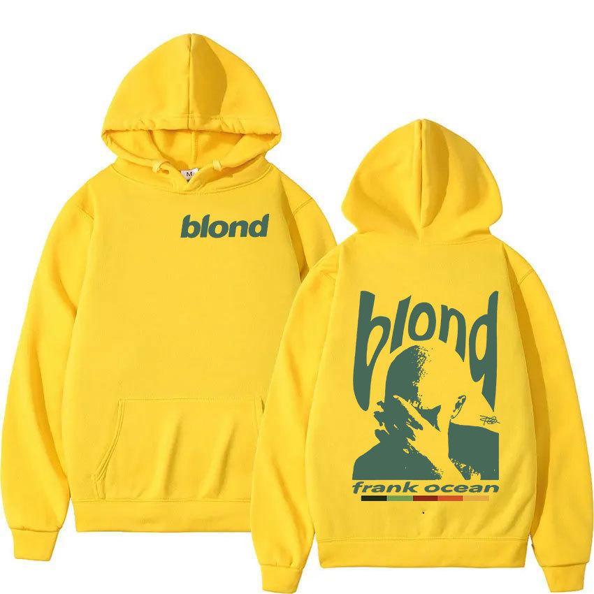 Rapper Frank Retro Graphic Hoodie Ocean Album  Sweatshirt Men Womnen Fashion Brand Design Pullover Men's Fleece Hoodies