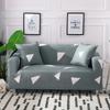 Housse de canapé imprimée triangle personnalisée Housse de chaise longue élastique Housse de coussin Grands canapés Funda Sofa Housse