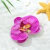 Korean Style Orchid Flower Hairpin Pearl Duckbill Clip Elegant Seaside Vacation Headwear  Daily