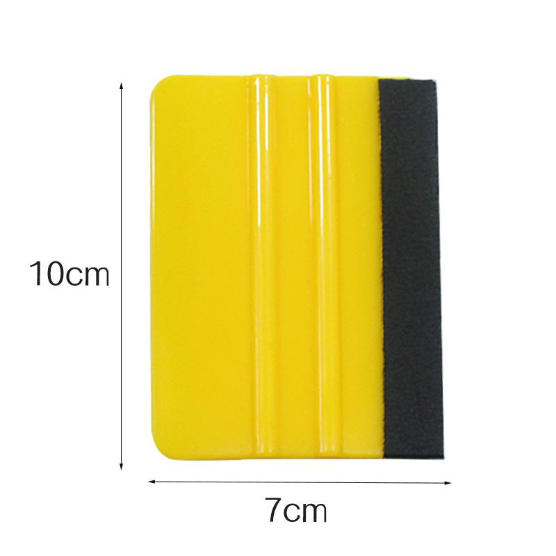 Car Vinyl Scraper Vehicle Window Tint Film Wrapping Squeegee Applicator Tool Auto Styling Felt Edge Vinyl Squeegee