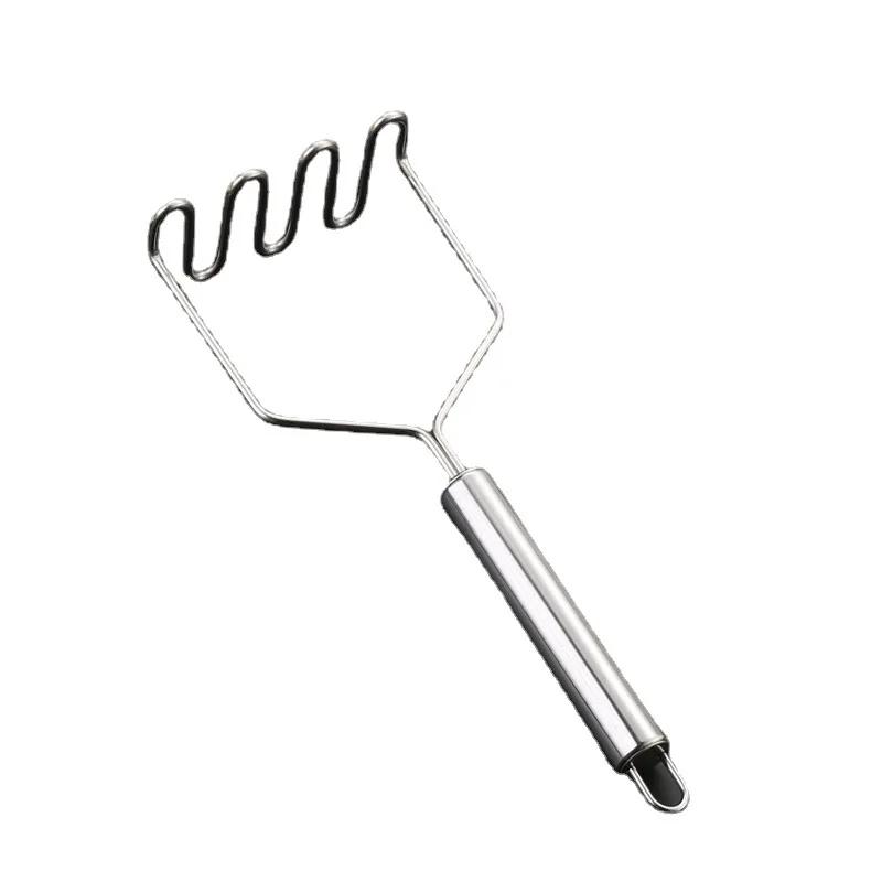 Piure de cartofi din oțel inoxidabil 304, ustensilă de bucătărie, piure de fructe cartof dulce roșu, piure zdrobit