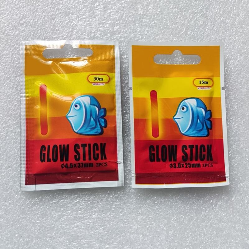 Fishing Rods Glow Sticks 2pcs Night Fishing Float Rod Lights Fishing Rod Light