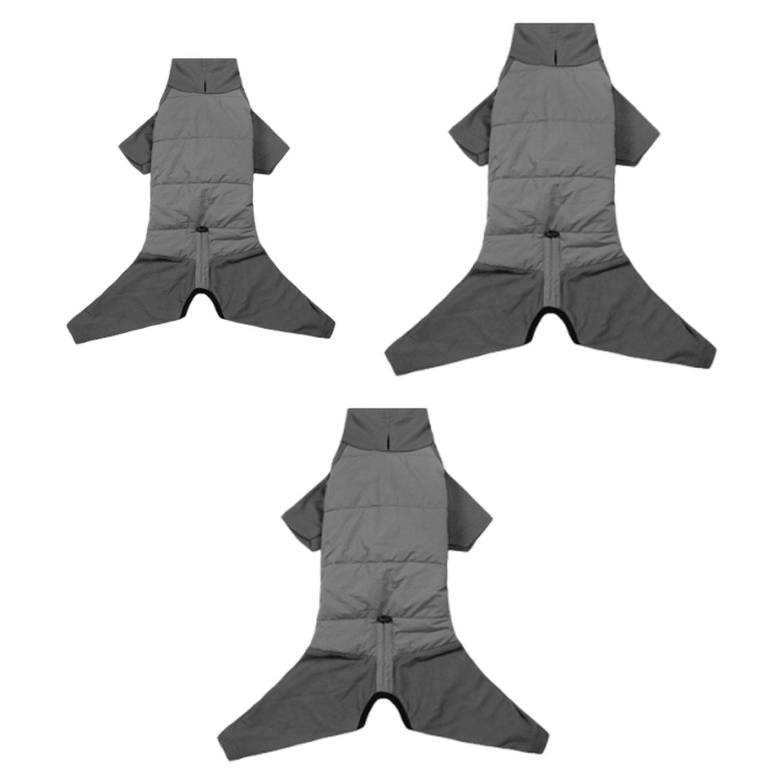 

Winter Dog Coat Coldproof High Elastic Easy to Wear Durability Winter Warm Clothes M