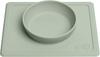 Edute Edute Gift ezpz Mini Bowl Mint Color Squeezes Perfectly and Tip Over Silicone Baby Tableware (Easy Peezy) Doesn't