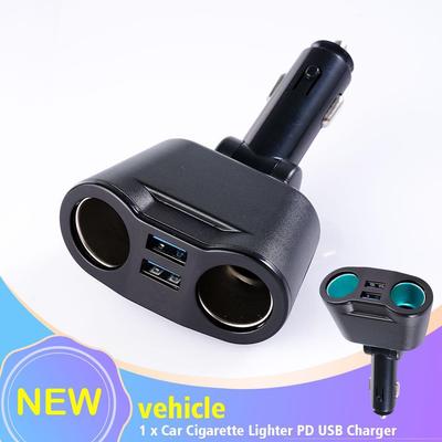 Auto Zigarettenanzünderbuchse Splitter PD QC3.0 Schnellladung 2 USB Ladegerät 5 Anschlüsse Für Handy DVR Laden