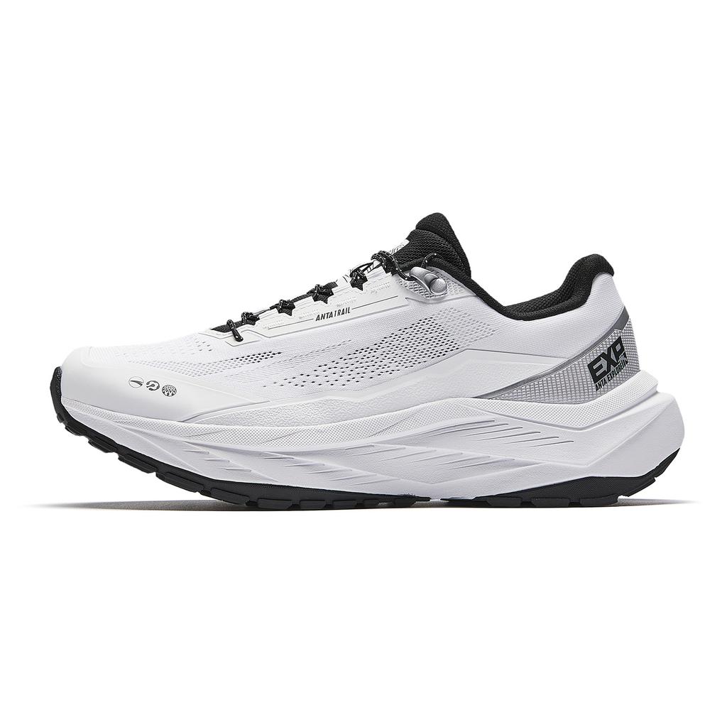 Anta Explore Lite Trail Running Shoes Kids Sneakers Pure-White Basic-Black 922616649-1