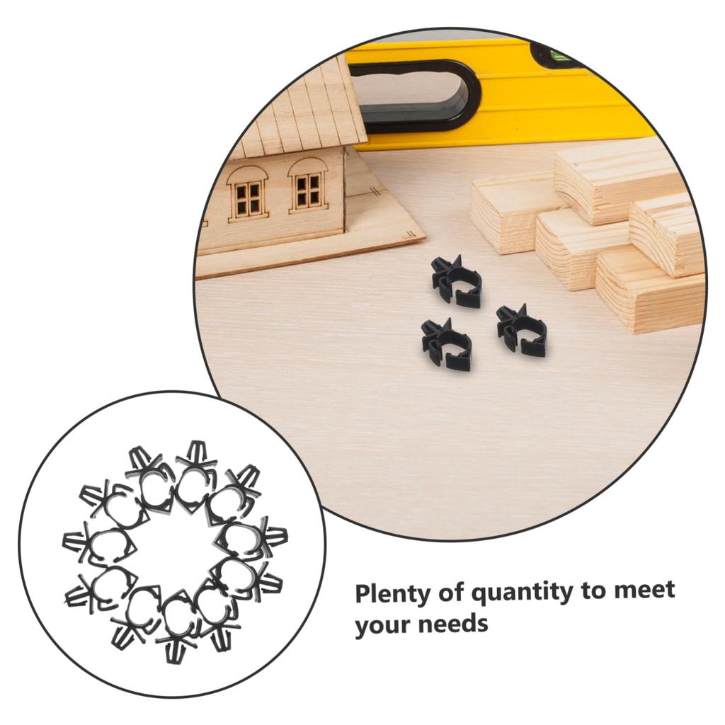 SOESFOUFU 50Pcs Car Wiring Harness Fixing Card Cable Cable Holder Clip Wire Harness Clip Trailer Wire Clip Wire Shelf Clip