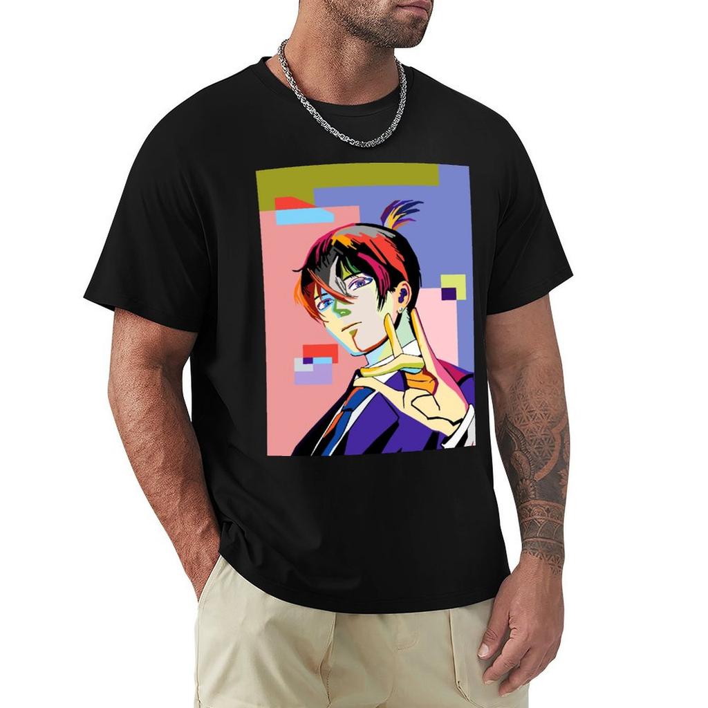 Mikigal GUI wpap pop art T-Shirt boys whites customs design your own tees t shirts men