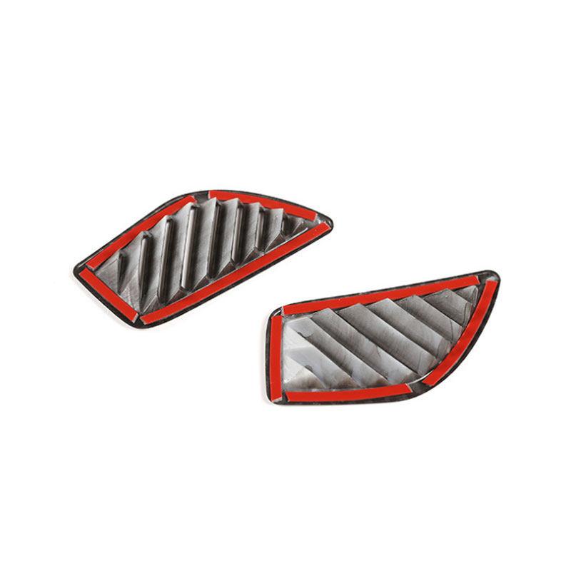 2pcs Car Interior Dashboard Air Outlet Cover Trim For BMW 2 Series Sedan F22 F23 2014 2015 2016 2017 2018