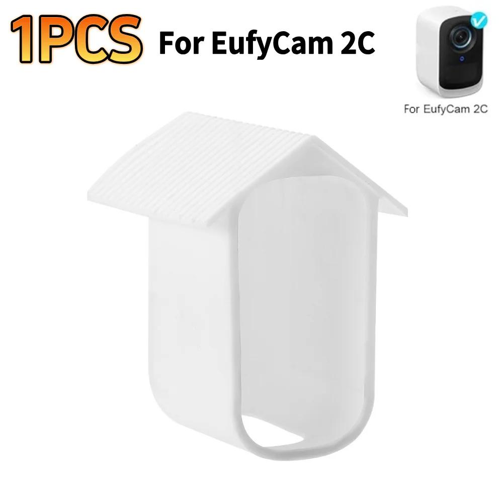 1/2 Stück Silikonhülle für EufyCam 2C Wasserdichte Sicherheitskamera Schutzhülle für Eufy Security S300 eufyCam 3C Abdeckung Skin