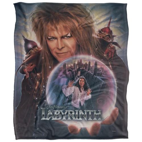 Labyrinth Gefangen Im Glas Seidig Superweiche Decke