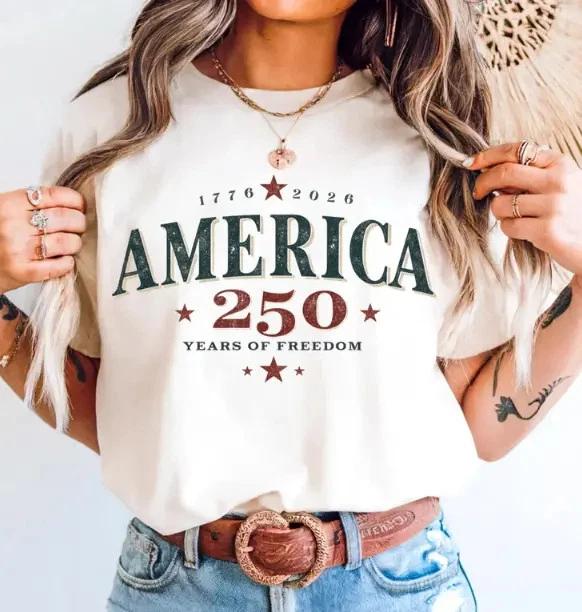 USA 250th Anniversary 2026, 250 Years of America Patriotic Graphic 4th of July 2XL