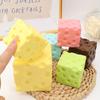 Super Soft Cheese Squishy Toy PU Slow Rebound Slow Rebound Fidget Toy  Children's Gifts