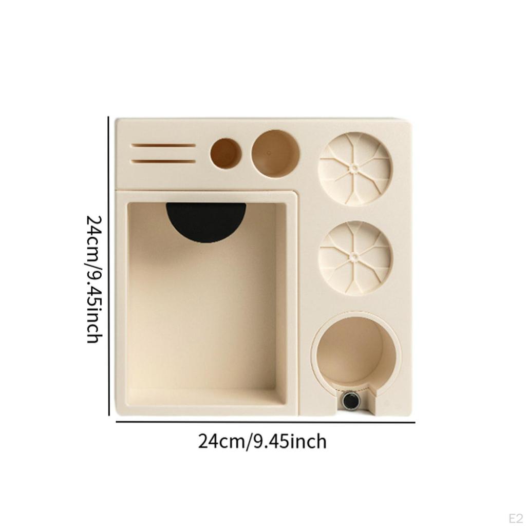 Coffee Organizer Box, Espresso Tamper Station, Practical Tamping Holder Station Organzier