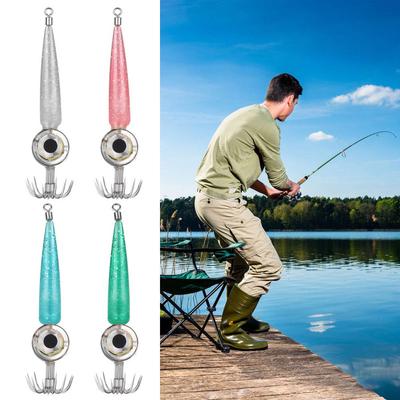 Angelzubehör Fischhaken Fische anlocken Blinkendes leuchtendes Köderlicht LED-Fischlampe Köderlicht
