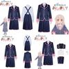 Exusiai Cosplay Costume Set School Uniform Dress With Cute Skirt