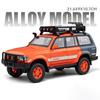 1/24 Toyota Land Cruiser LC80 SUV Legering Støpt Lekebil Modell Lyd og Lys Leketøy for Barn Samleobjekter Bursdagsgave