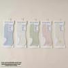 5 Pairs of Women's New Summer Thin Cotton Mesh Breathable Sweat Absorption Invisible Leisure Boat Socks